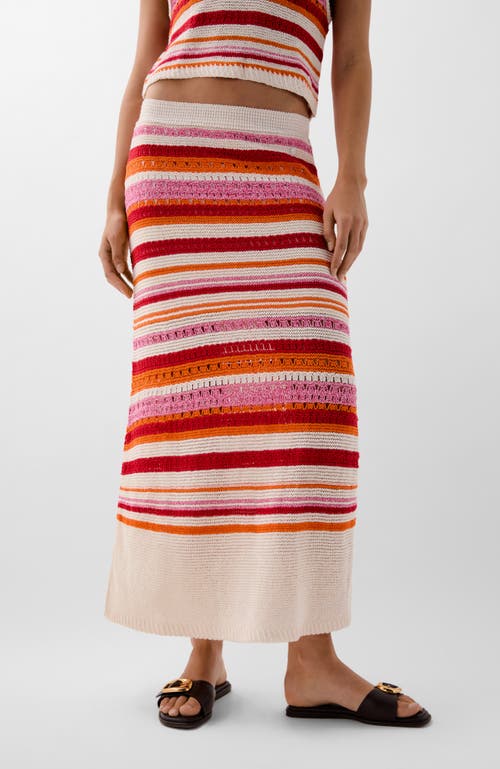 Scalpers Crochet Summer Skirt In Multi