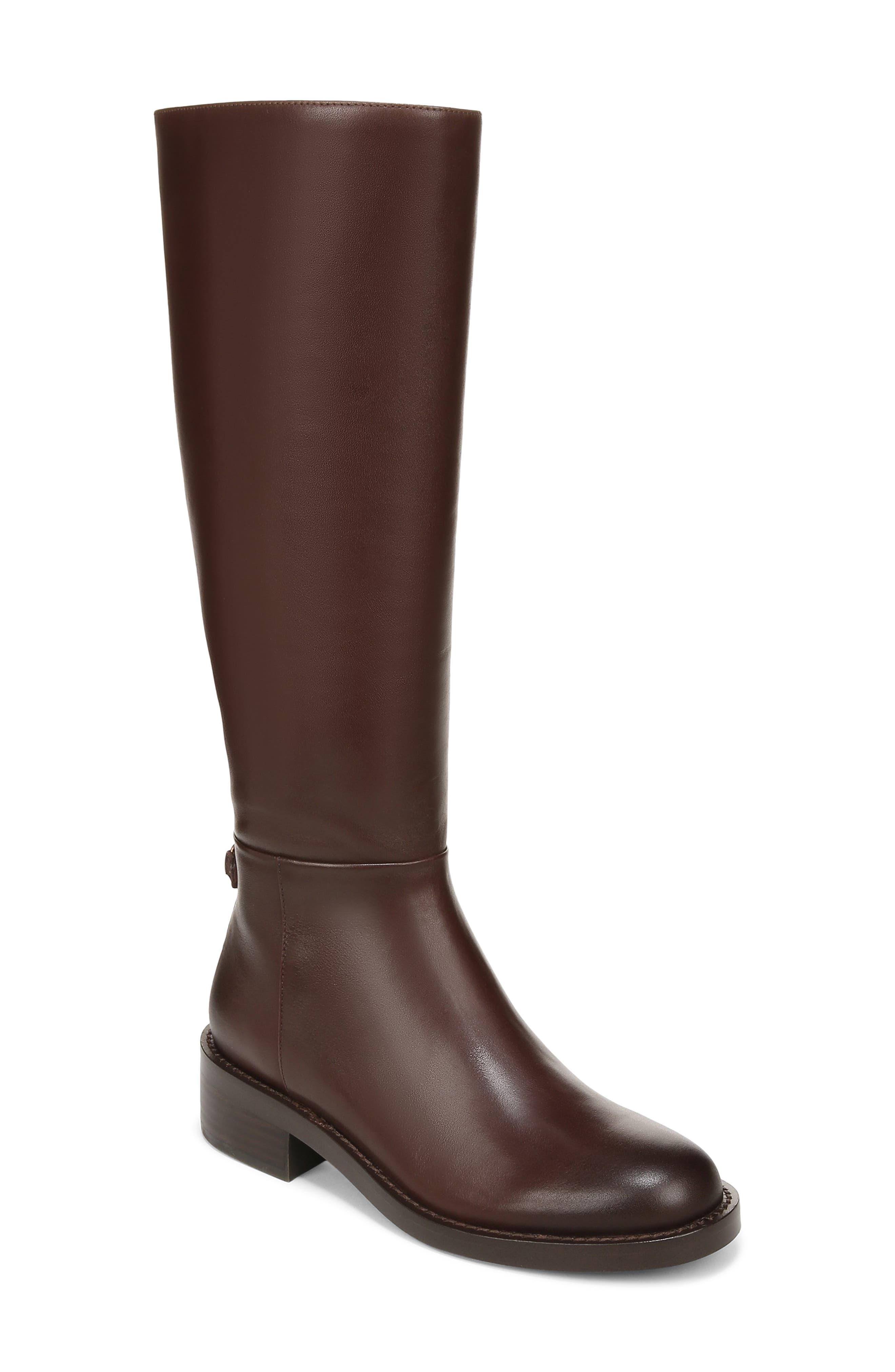 Mable Knee High Boot, Main, color, SPICED PECAN