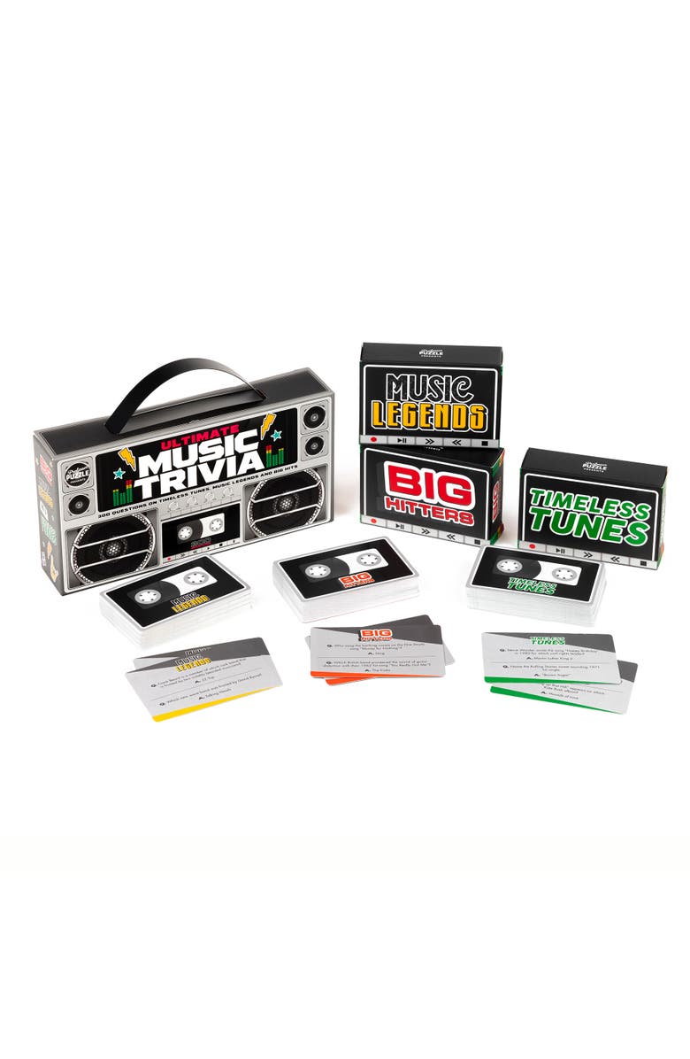 Professor Puzzle Ultimate Music Trivia, Alternate, color,