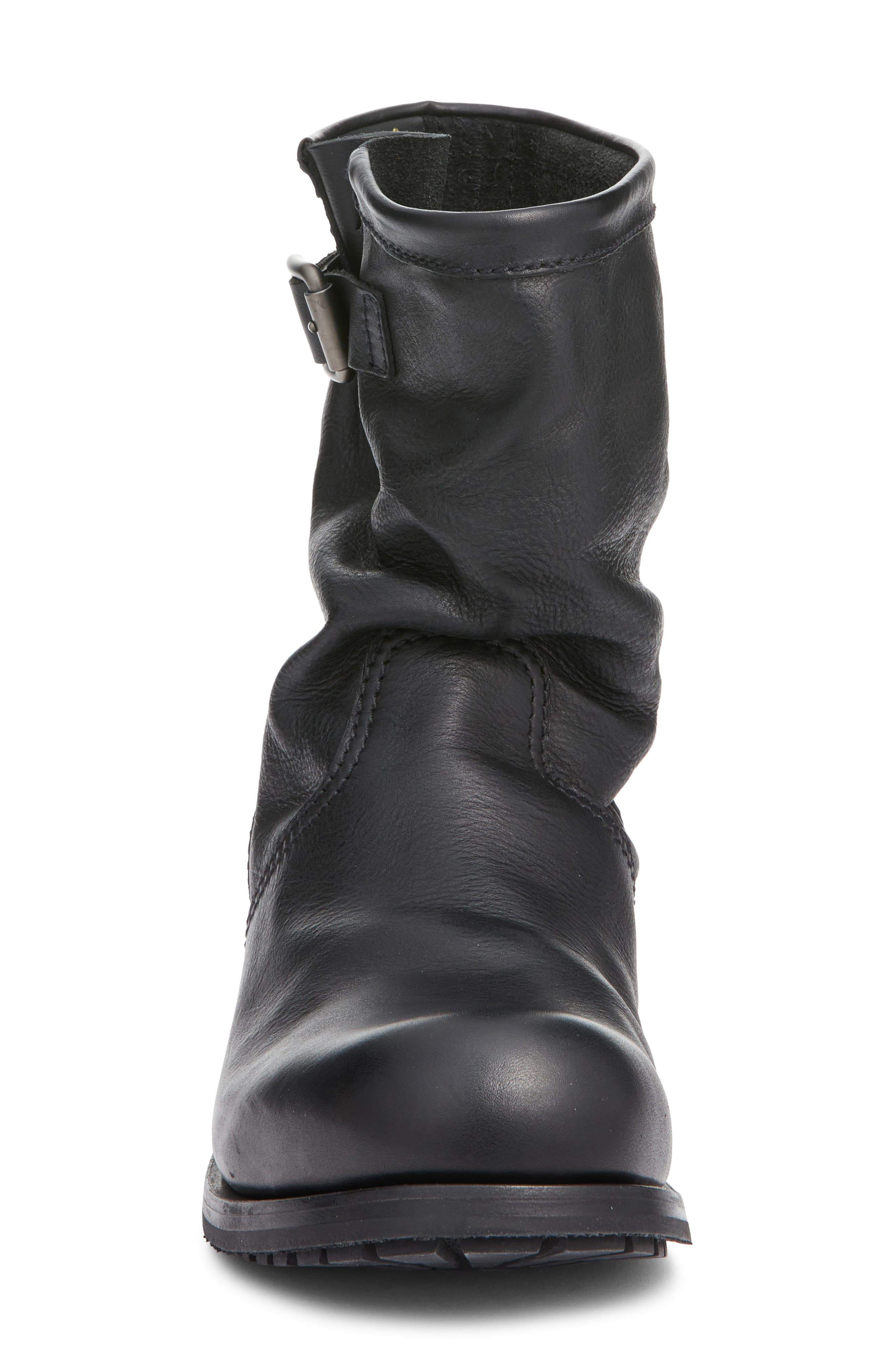 Prada Stivali Engineer Boot, Alternate, color, Nero