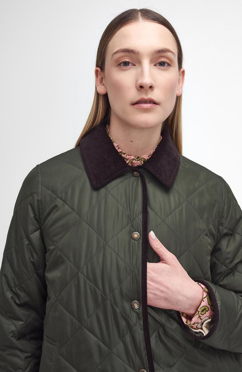 Barbour Isabella Quilted Jacket, Alternate, color,