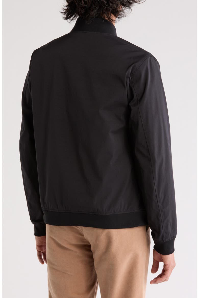 Brenton Bomber Jacket, Alternate, color, BLACK