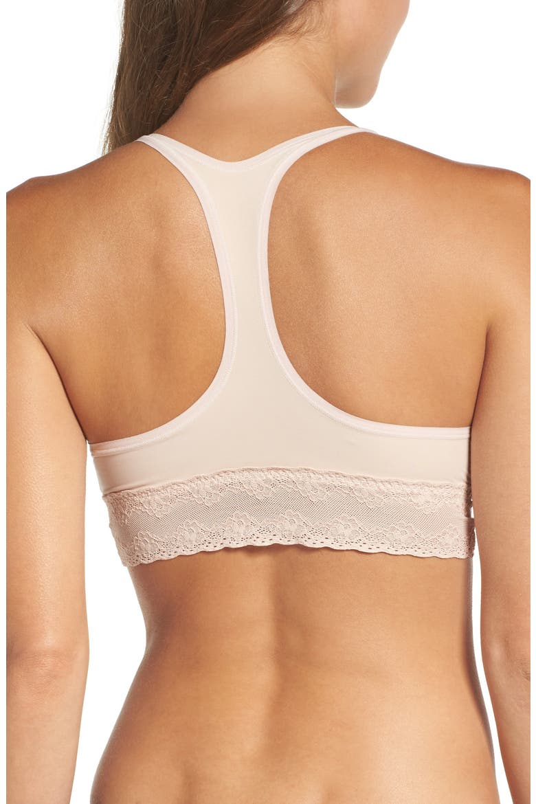 Bliss Perfection Racerback Maternity/Nursing Bralette, Alternate, color, CAMEO ROSE