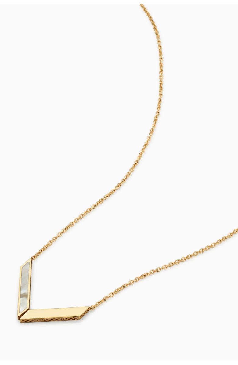 Oradina 14K Gold Aurora Pendant Necklace, Alternate, color, Yellow Gold