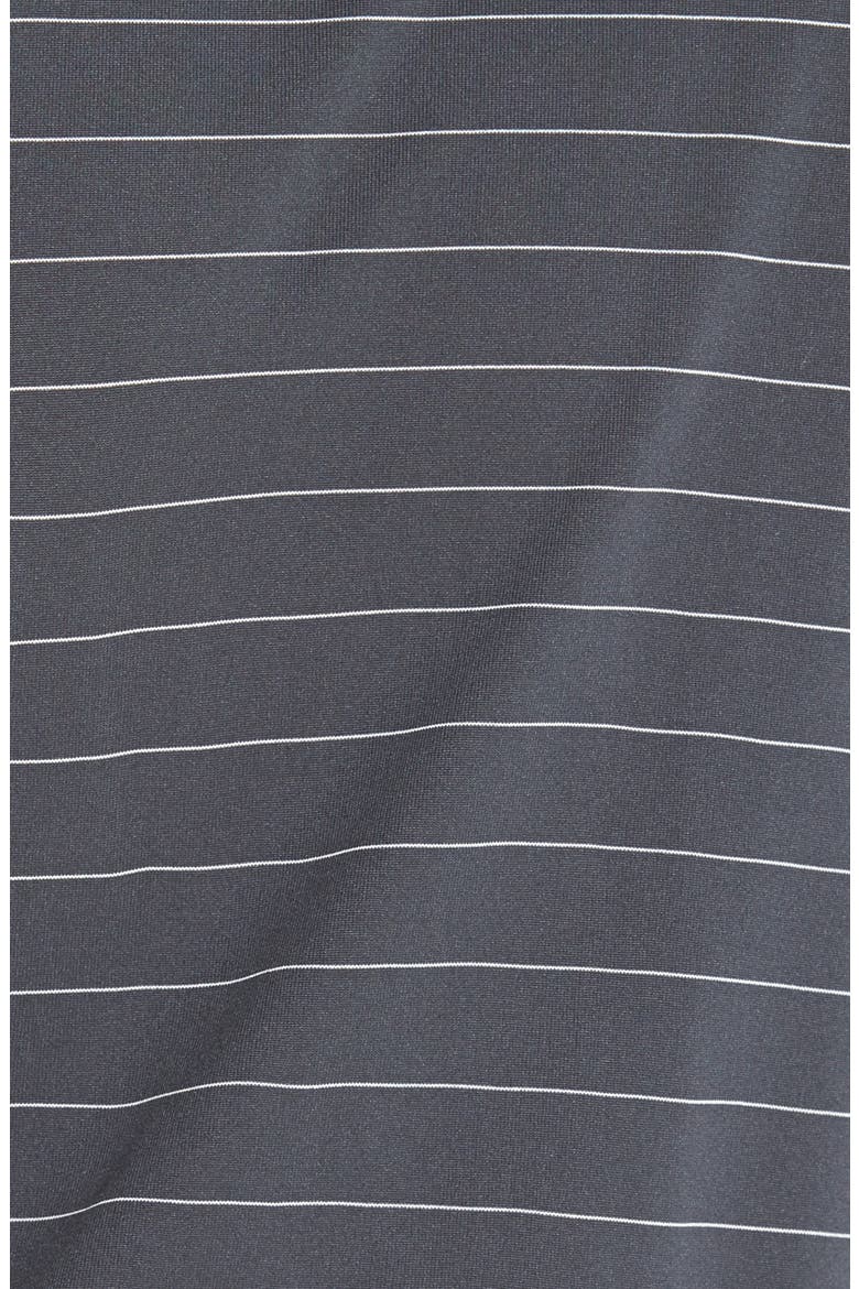 Franklin Stripe DryTec® Polo, Alternate, color, ONYX/ WHITE
