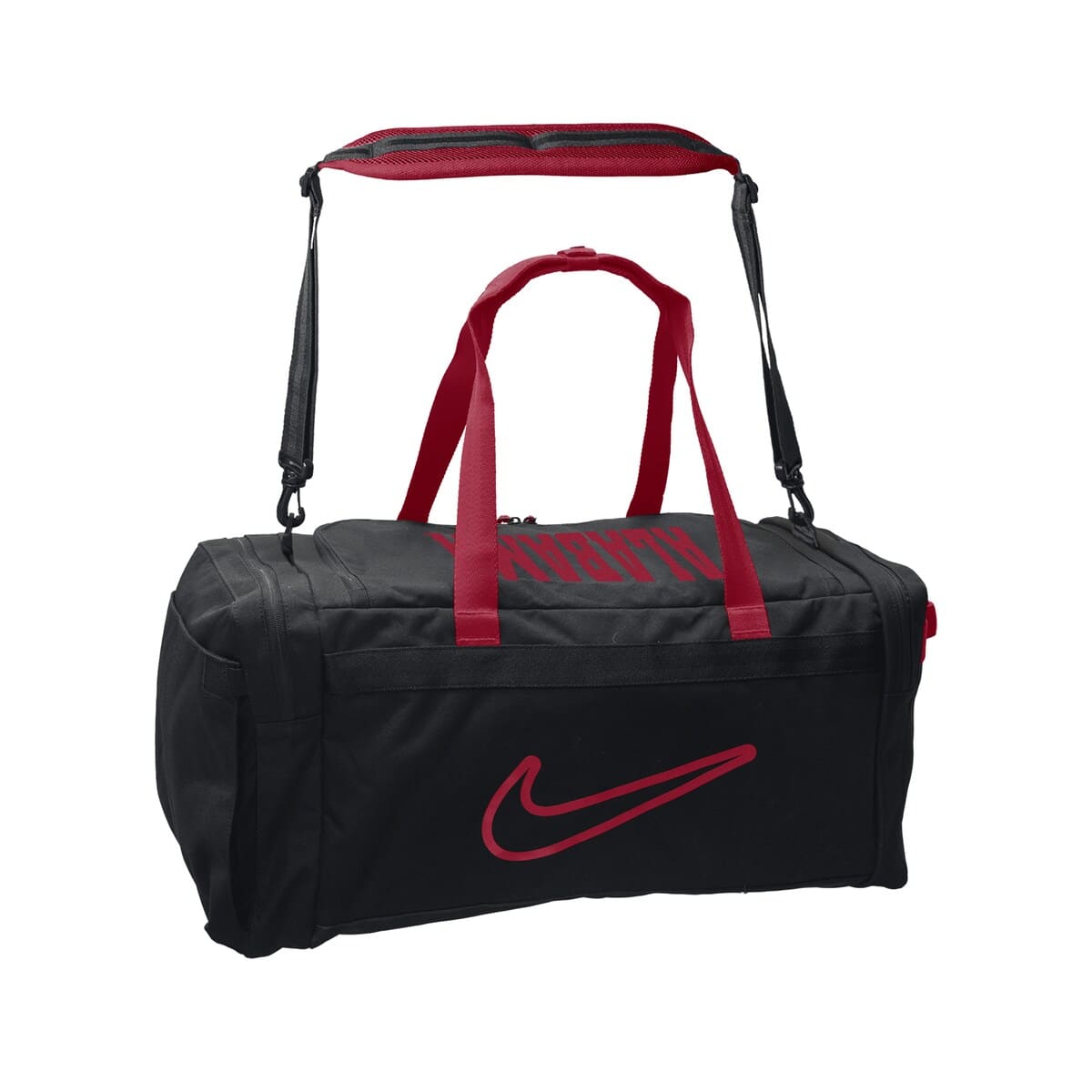 Nike Alabama Crimson Tide Utility Power Duffel Bag, Alternate, color, 