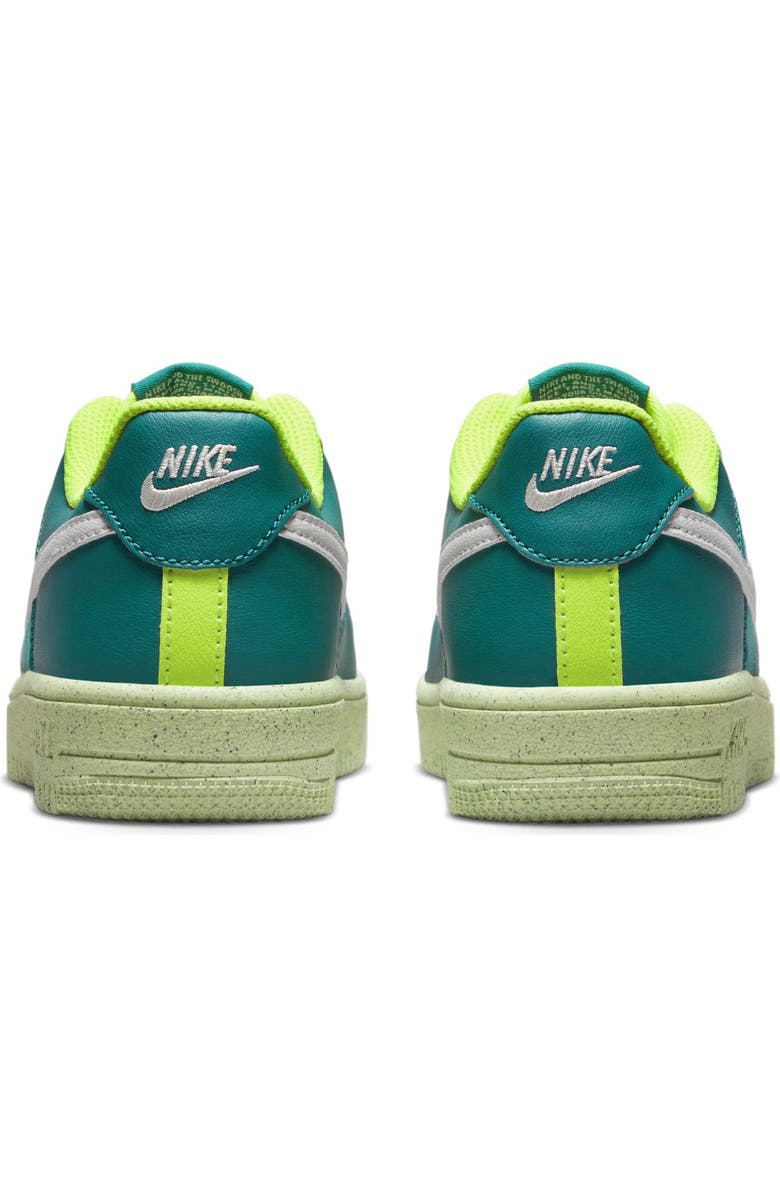 Nike Air Force 1 Crater Sneaker, Alternate, color, Spruce/ Volt/ Volt/ Phantom