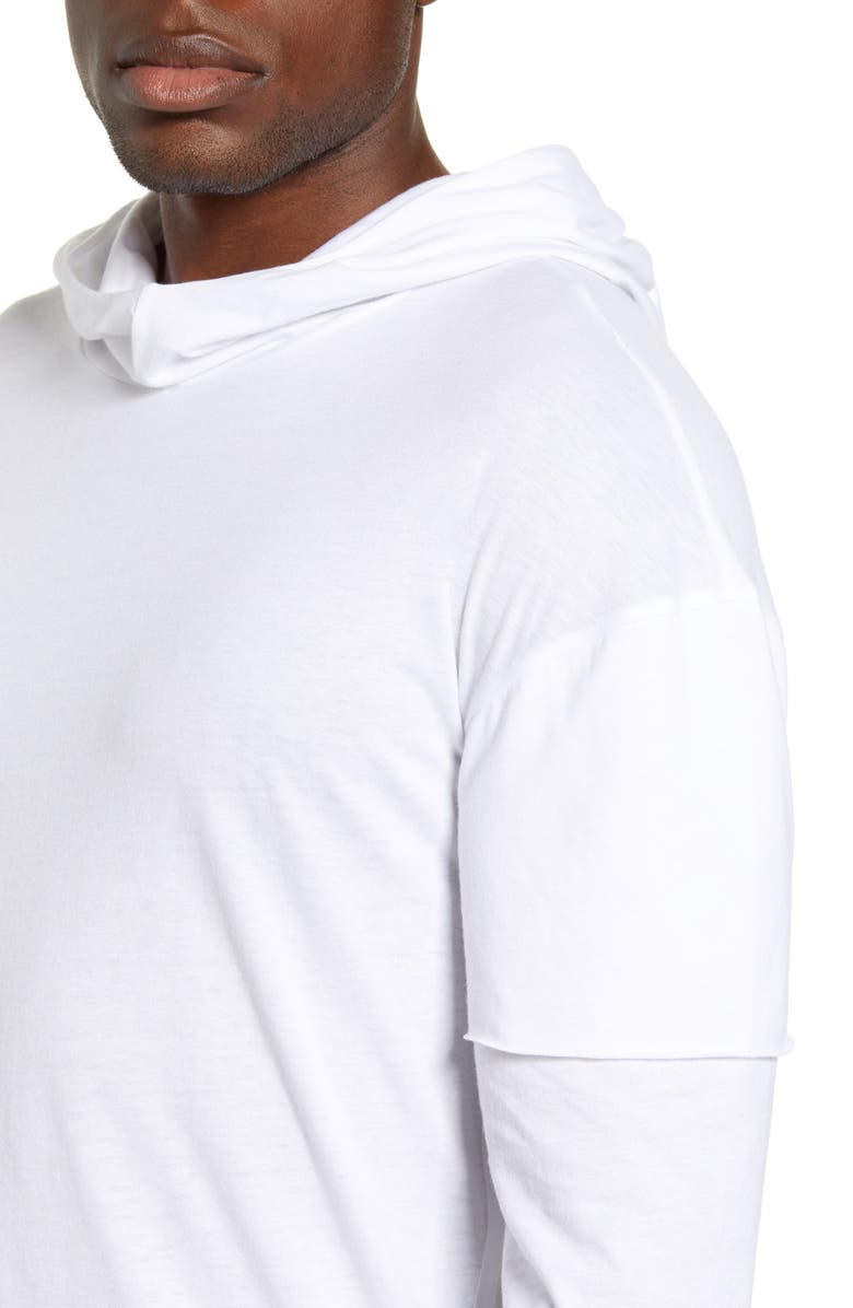 Alo 2-in-1 Pullover Hoodie, Alternate, color,