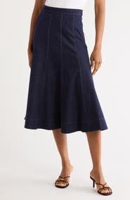 Diane von Furstenberg Brooke Denim Skirt