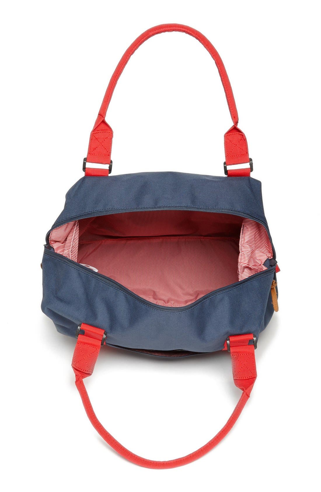 'Strand' Duffel Bag, Alternate, color, NAVY/ RED