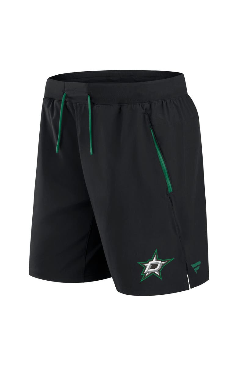 FANATICS Men's Fanatics Black Dallas Stars Authentic Pro Rink Performance Shorts, Alternate, color, Black