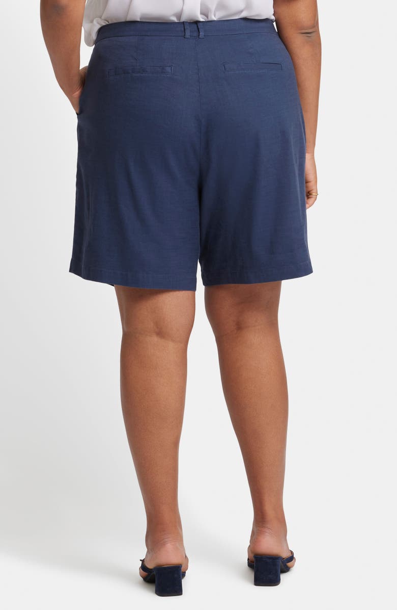 NYDJ Relaxed Linen Blend Shorts, Alternate, color, 