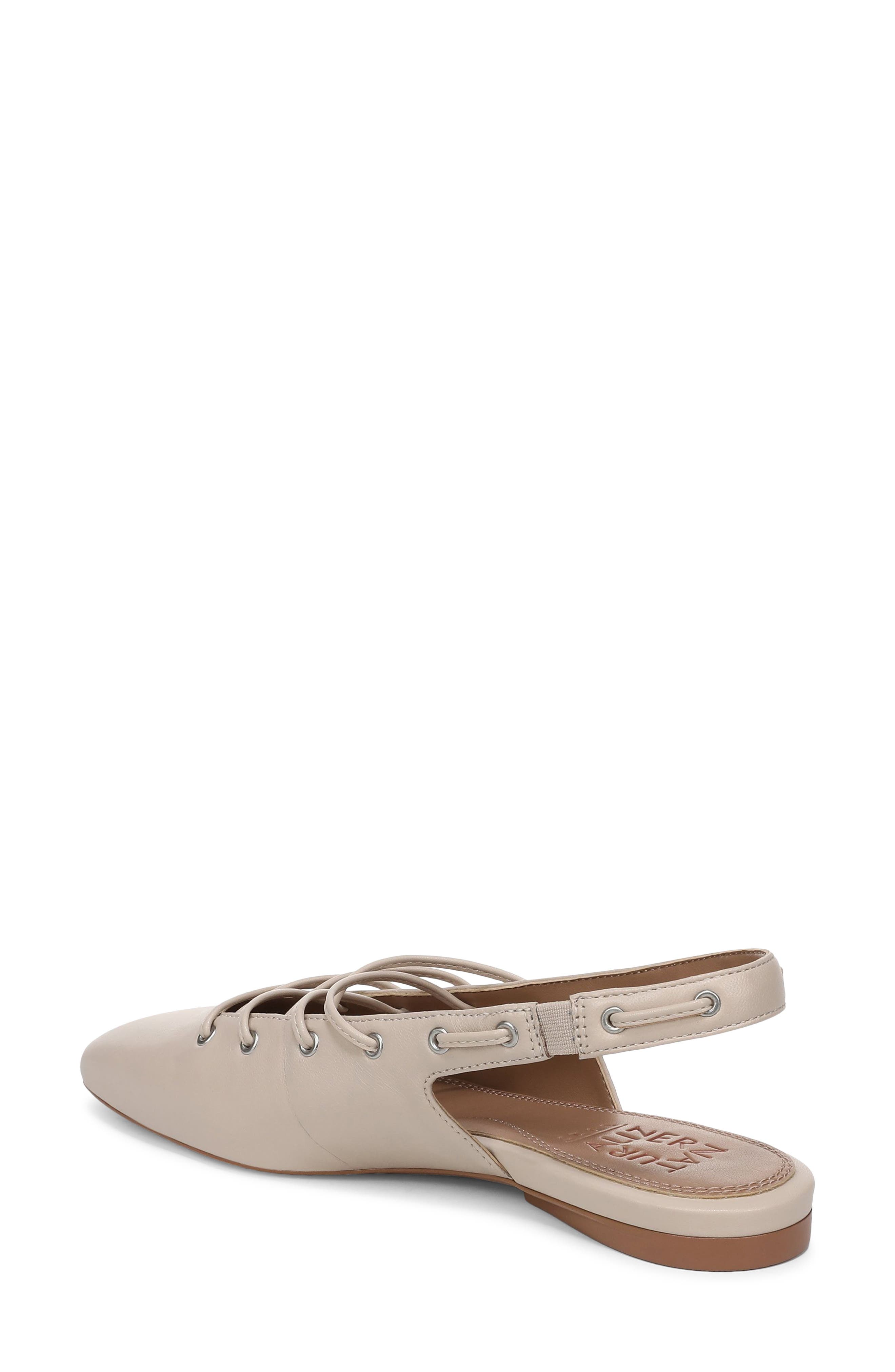 Cove Slingback Flat, Alternate, color, IVORY MIST LEATHER