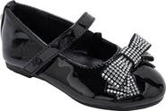 bebe Kids' Embellished Bow Mary Jane Flat