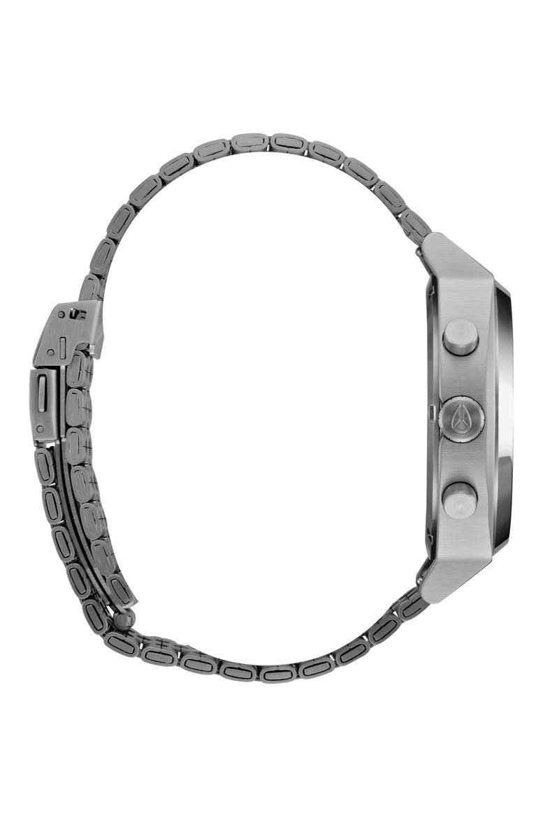 Time Teller Chronograph Bracelet Watch, 40mm, Alternate, color, SILVER / MIDNIGHT / SILVER