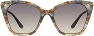 Stuart Weitzman 56mm Gradient Cat Eye Sunglasses