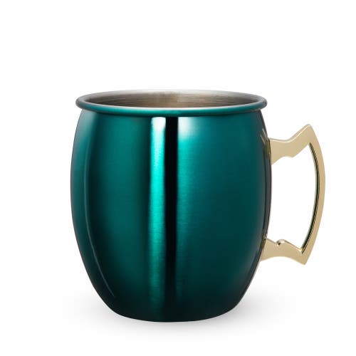 Twine Moscow Mule Mug In Emerald Green