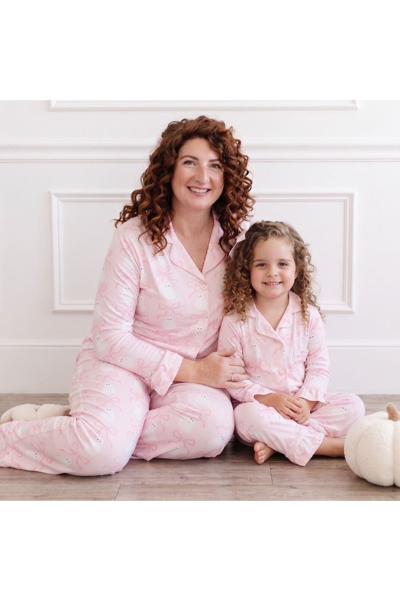 Ghost Halloween Women's Two-Piece Set, Alternate, color, Soft Pink