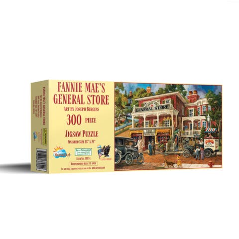 Fannie Mae's General Store 300 piece Jigsaw Puzzle for Adults
