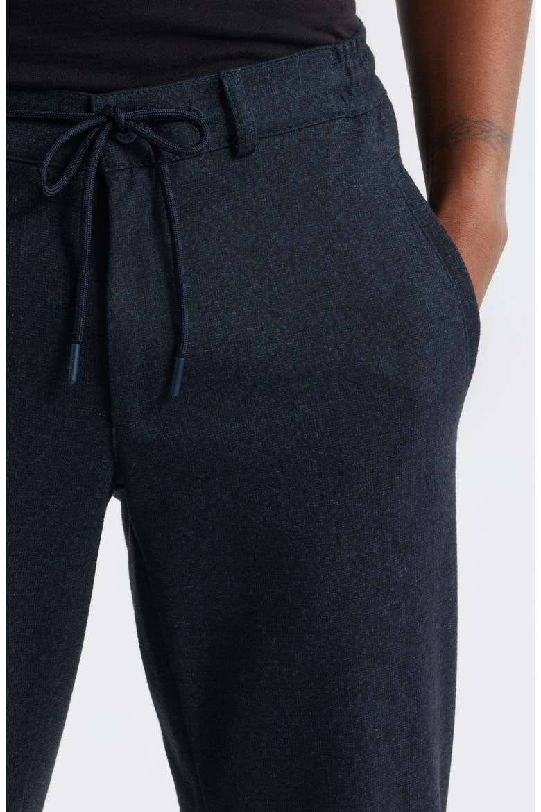 Phil K Elastic Waist Stretch Jersey Pants, Alternate, color, NAVY
