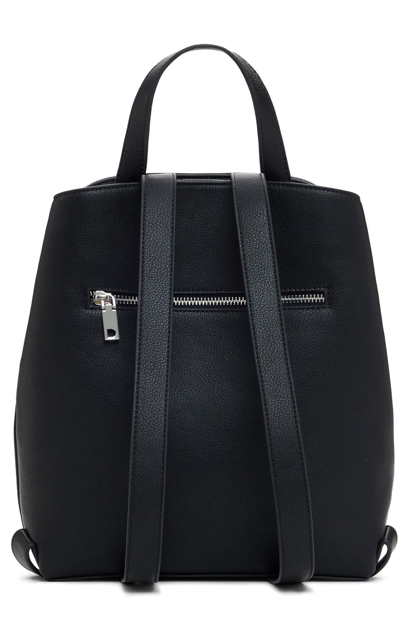 Desigual Mini Faux Leather Backpack, Alternate, color, 