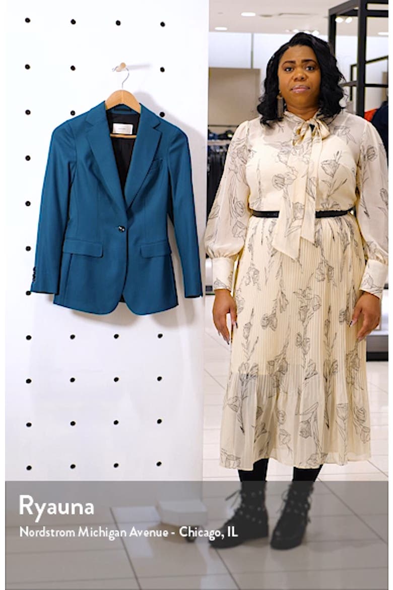 Cameron Wool Suit Jacket video