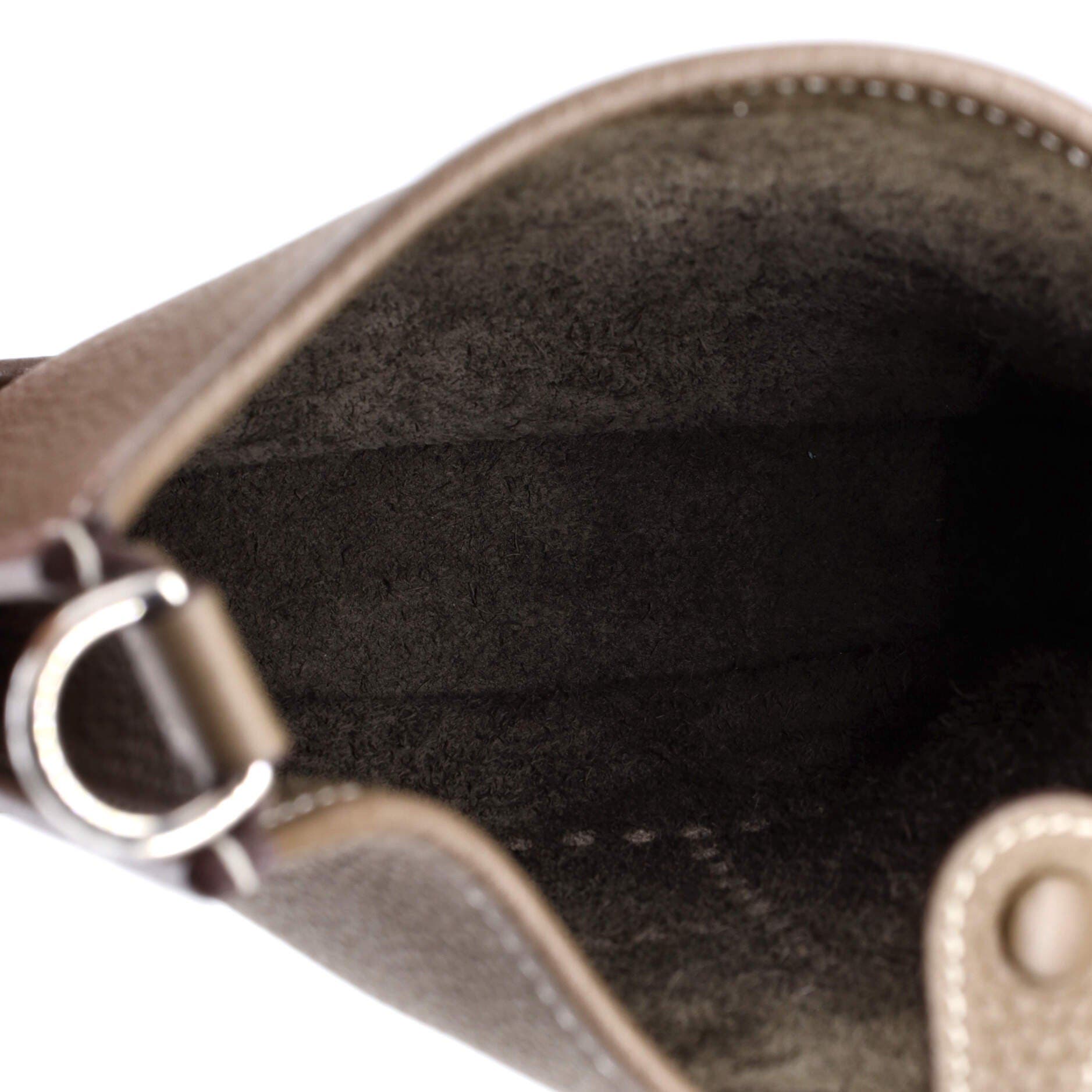 Pre-Owned Hermes Evelyne Bag Gen III Clemence TPM, Alternate, color, Etoupe