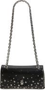 Marc Jacobs Dual Chain Studded Leather Wallet on a Chain