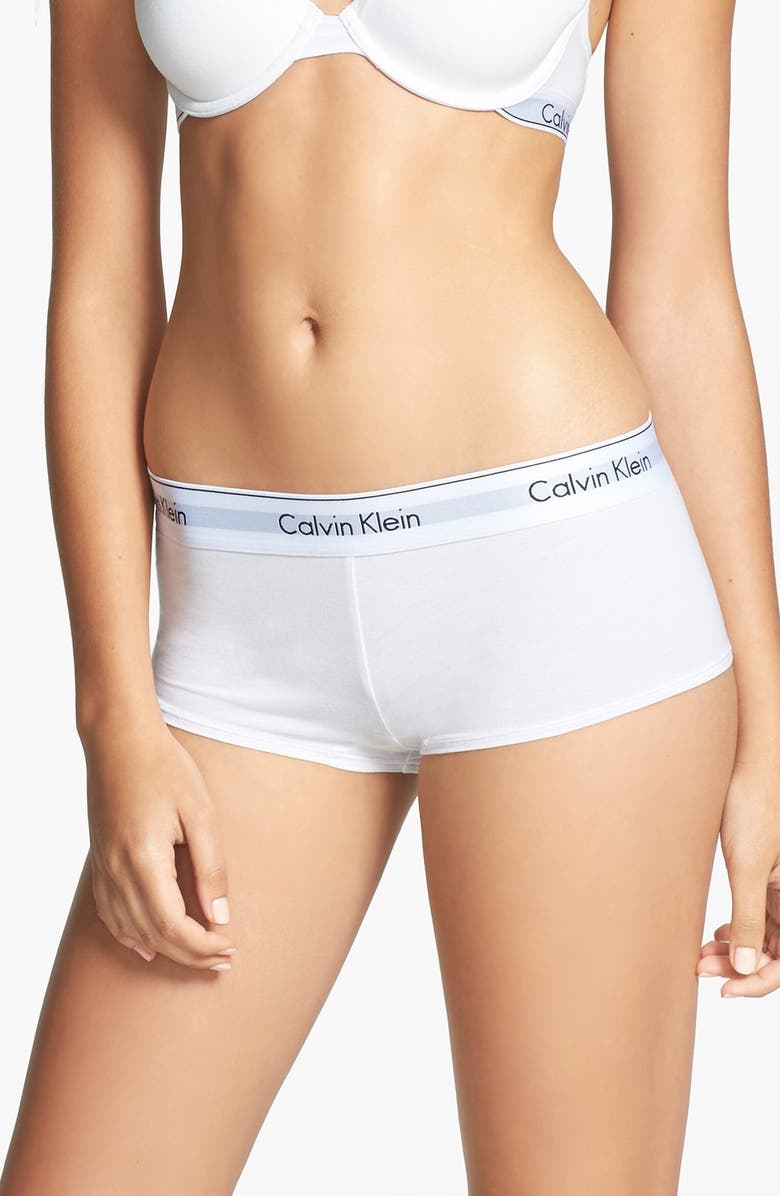 Calvin Klein Modern Cotton Collection Boyshorts, Main, color, 