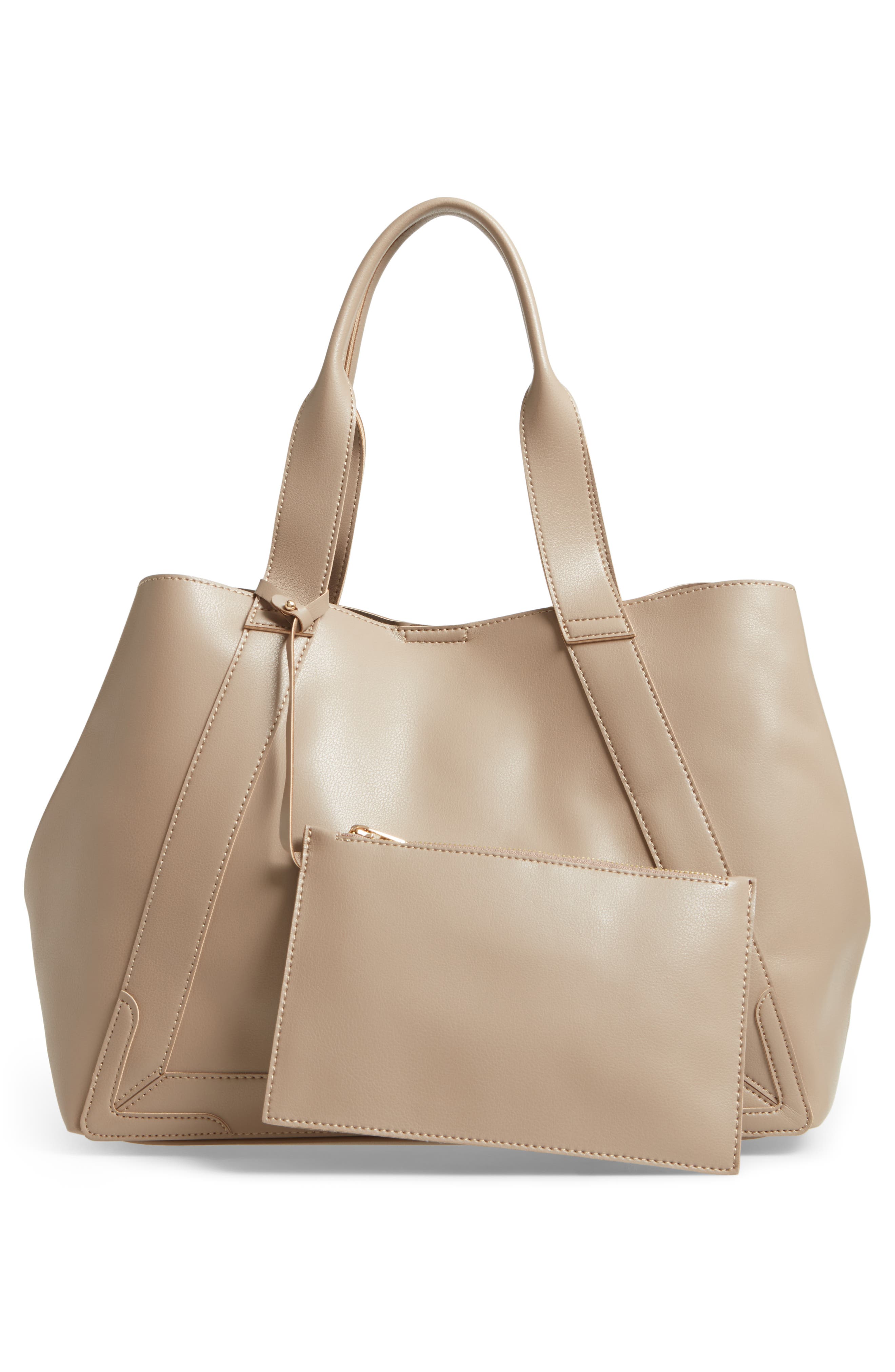 Sole Society Decklan Faux Leather Tote, Alternate, color, 