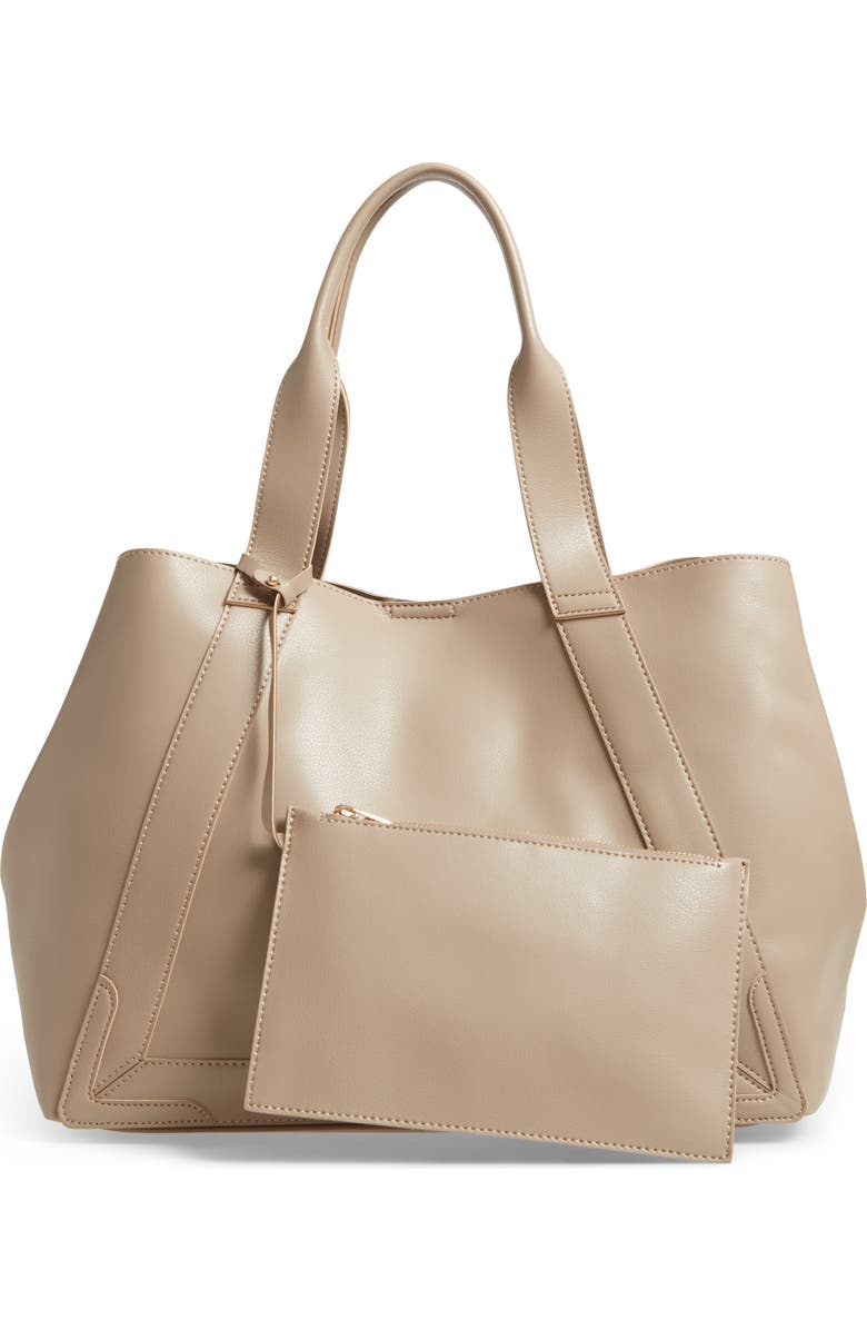 Sole Society Decklan Faux Leather Tote, Alternate, color,