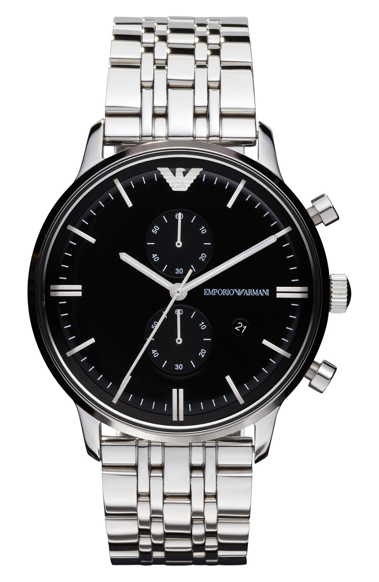 Emporio Armani Chronograph Bracelet Watch, 43mm
