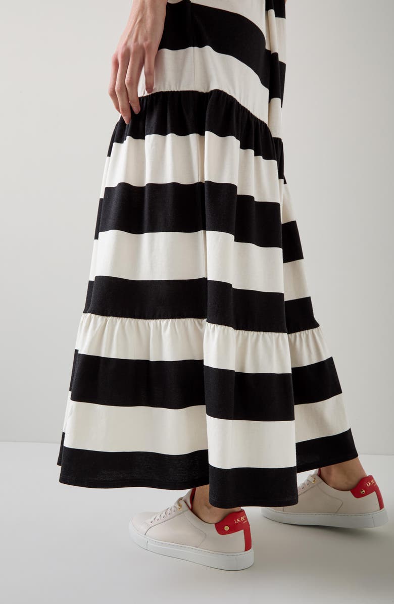 LK Bennett Leigh Stripe Maxi Dress, Alternate, color,