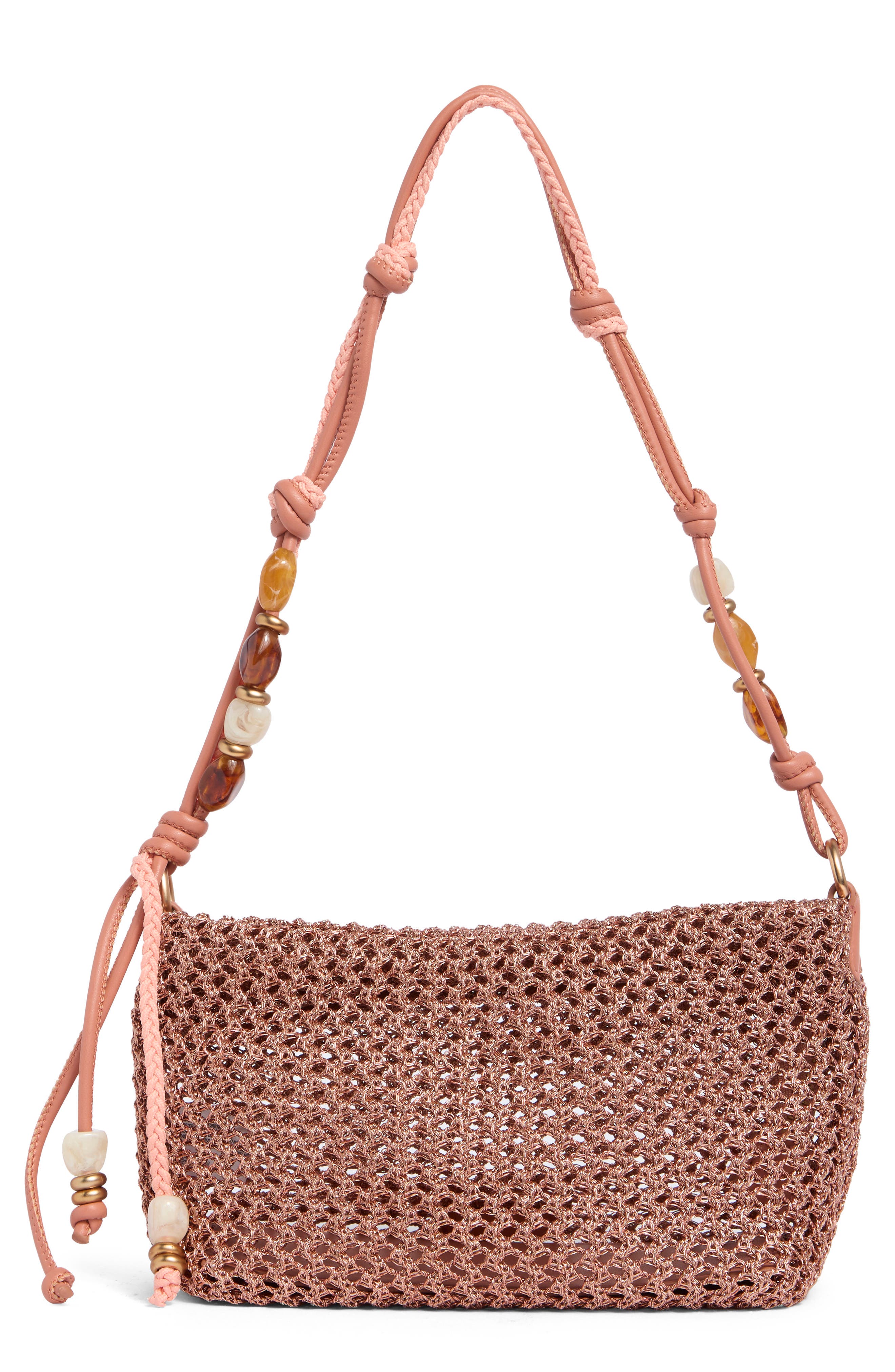 Ellina Beaded Shoulder Bag