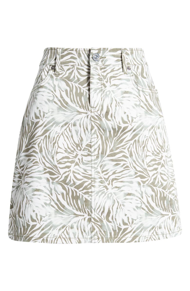 Tommy Bahama Monstera Mirage Cotton Blend Skirt, Alternate, color, 