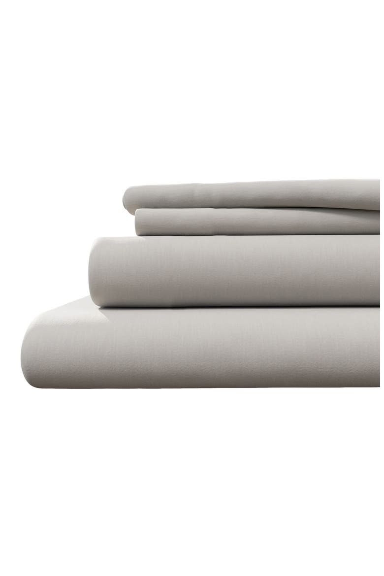 Jersey Knit Sheet Set, Main, color, LIGHT GREY