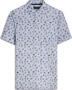 Bugatchi Victor OoohCotton® Print Polo