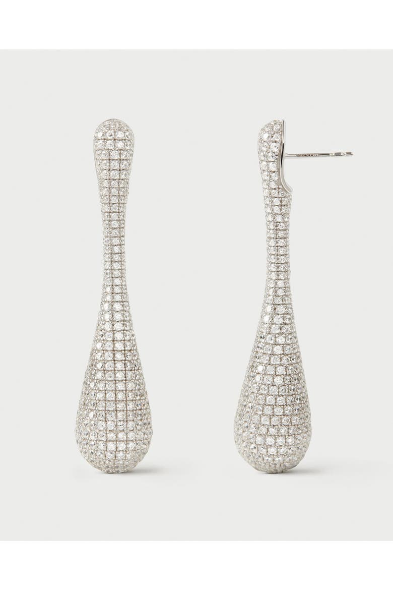 Pavé Glacier earrings, Main, color, Pavé