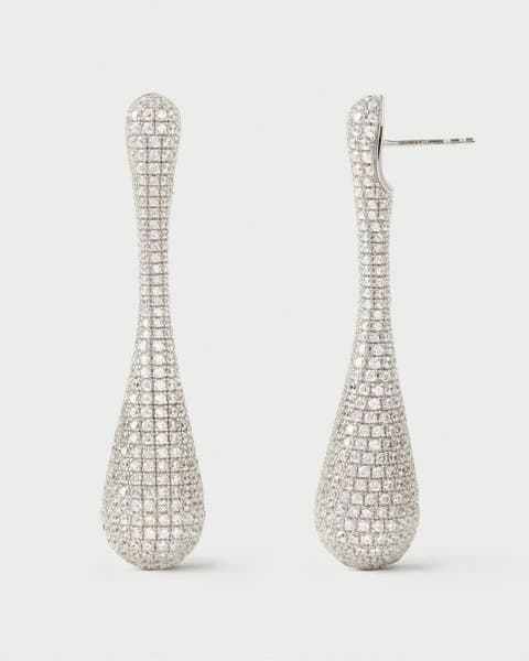 Pavé Glacier earrings