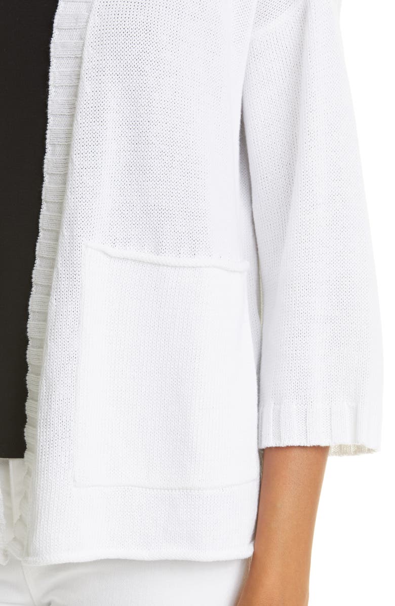Eileen Fisher Open Front Cardigan, Alternate, color,