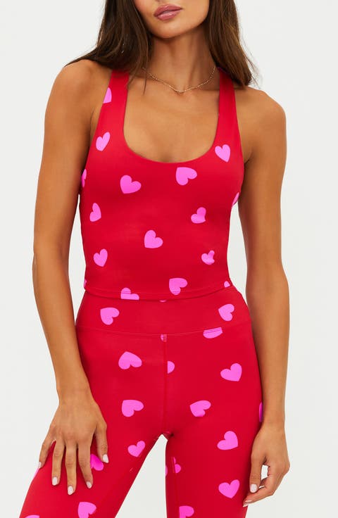 Yara Heart Print Tank