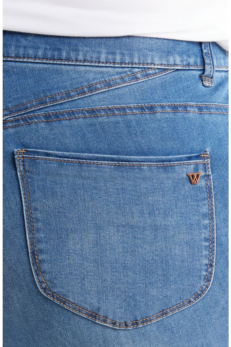 Bennett Skyrise Barely Bootcut Ankle Jeans, Alternate, color, MID BLUE ARTISANAL