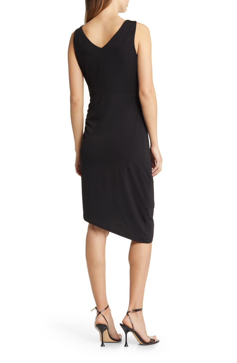 Sam Edelman Cowl Neck Jersey Midi Dress, Alternate, color,