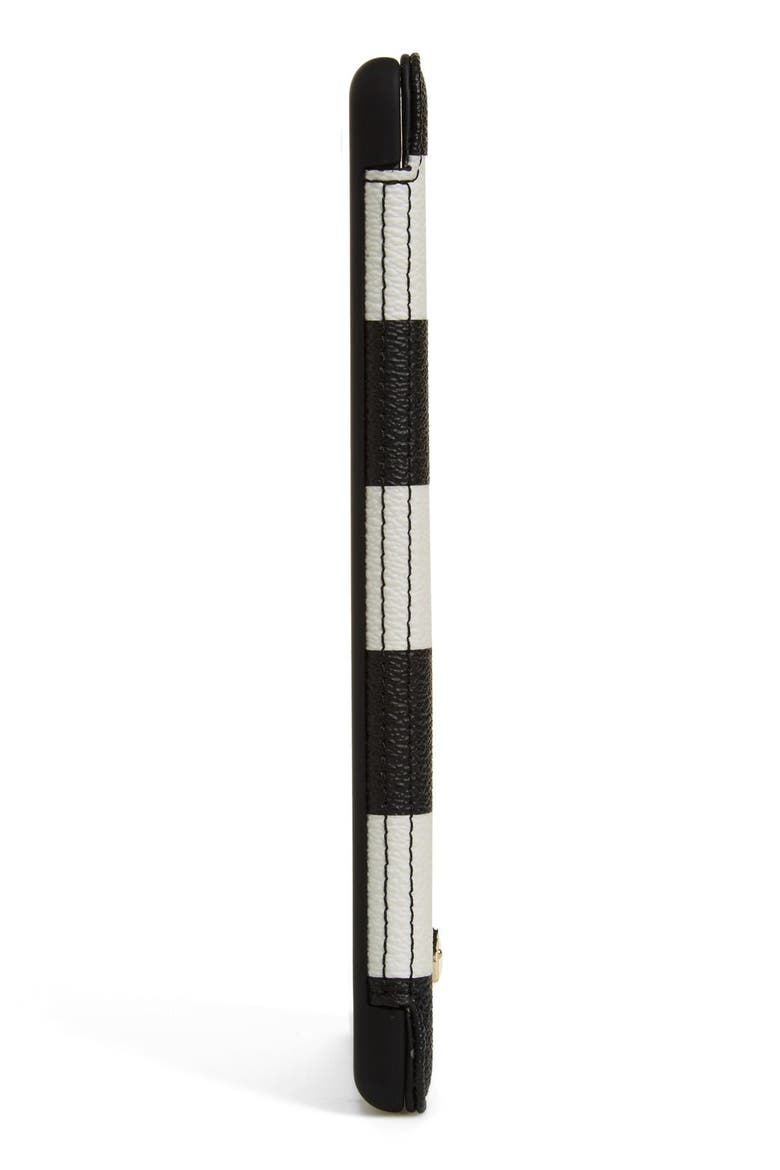 'hawthorne lane' iPad mini case, Alternate, color, CREAM/ BLACK