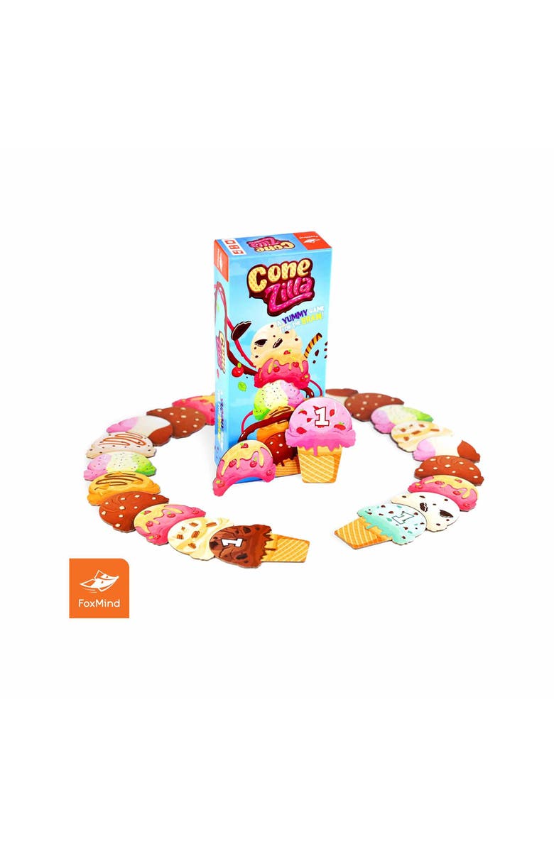 FoxMind Conezilla Ice Cream Memory Card Game, Alternate, color, Multicolored