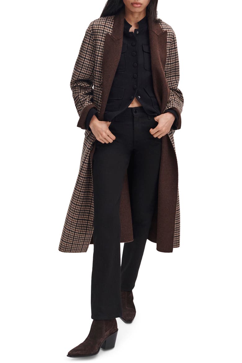 Vasso Plaid Wool Coat, Alternate, color, MULTI PLAID