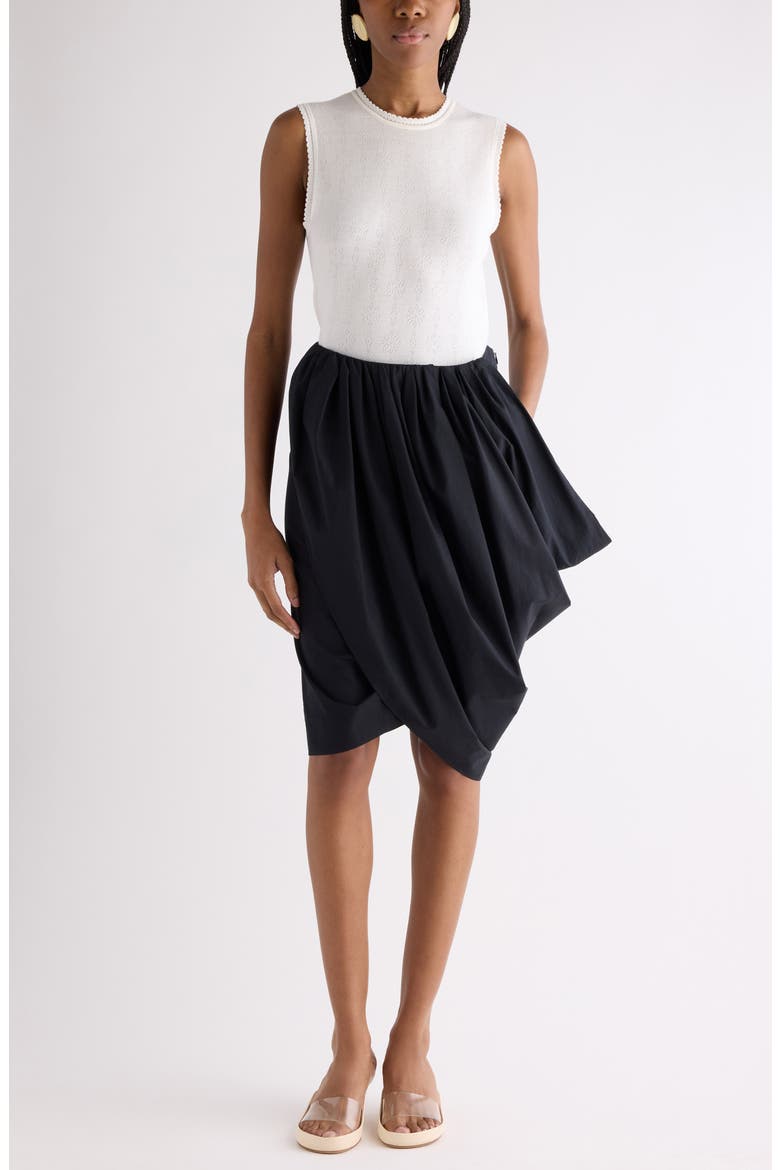 Wool Pointelle Underpinning Shell, Alternate, color, ICONIC MILK
