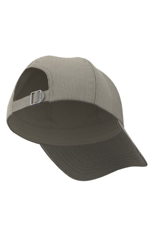 Hugo Boss Boss Zed Corduroy Baseball Cap In Gray