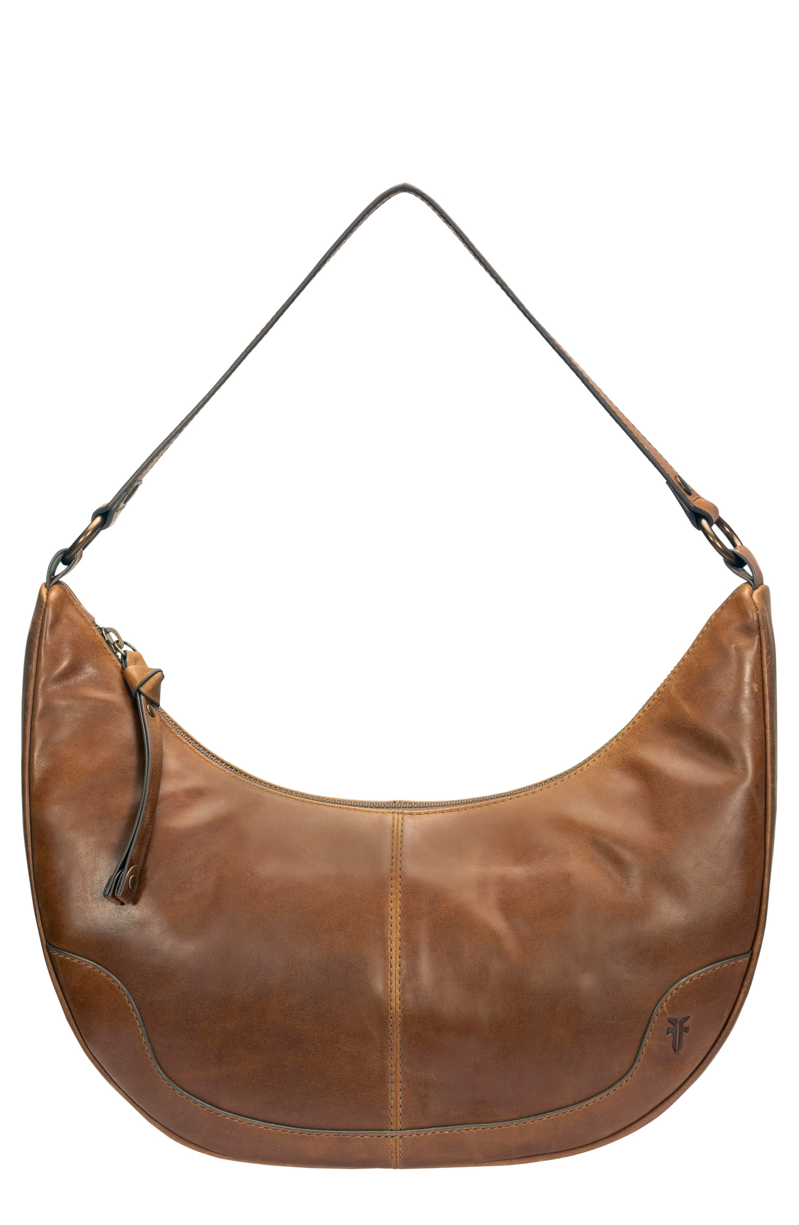 Frye Melissa Crescent Hobo Bag, Main, color, 