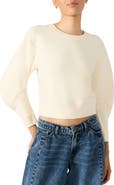 Steve Madden Rosina Balloon Sleeve Sweater
